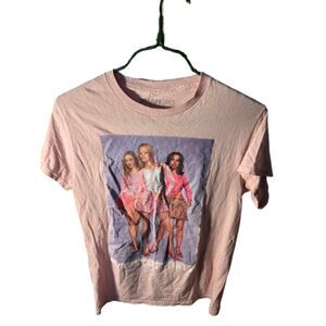 Mean Girls "You Can't Sit With Us" Pink Graphic T-Shirt